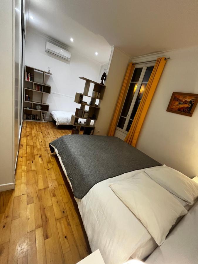 Nice Grand Appartement Face Jardin Bagian luar foto