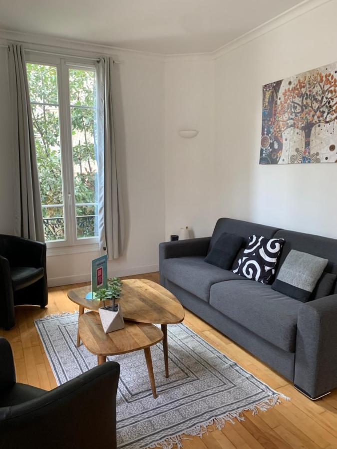 Nice Grand Appartement Face Jardin Bagian luar foto