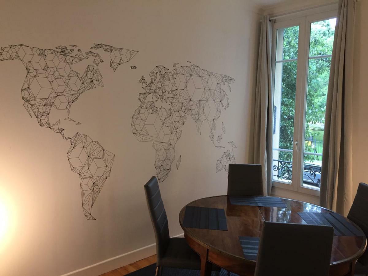 Nice Grand Appartement Face Jardin Bagian luar foto