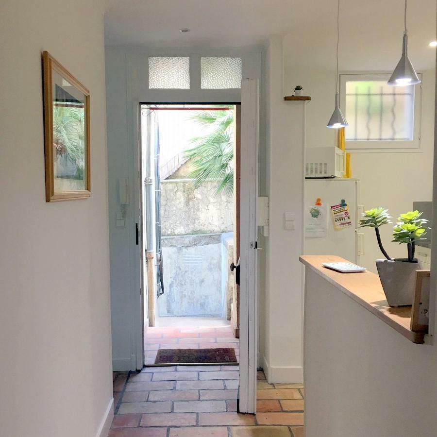 Nice Grand Appartement Face Jardin Bagian luar foto
